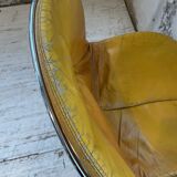 4 chairs Rinaldi "Sabrina" yellow leather