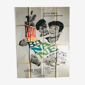 Peau de banane - 1963 - affiche originale français