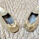 Brass slipper ashtrays, 1970