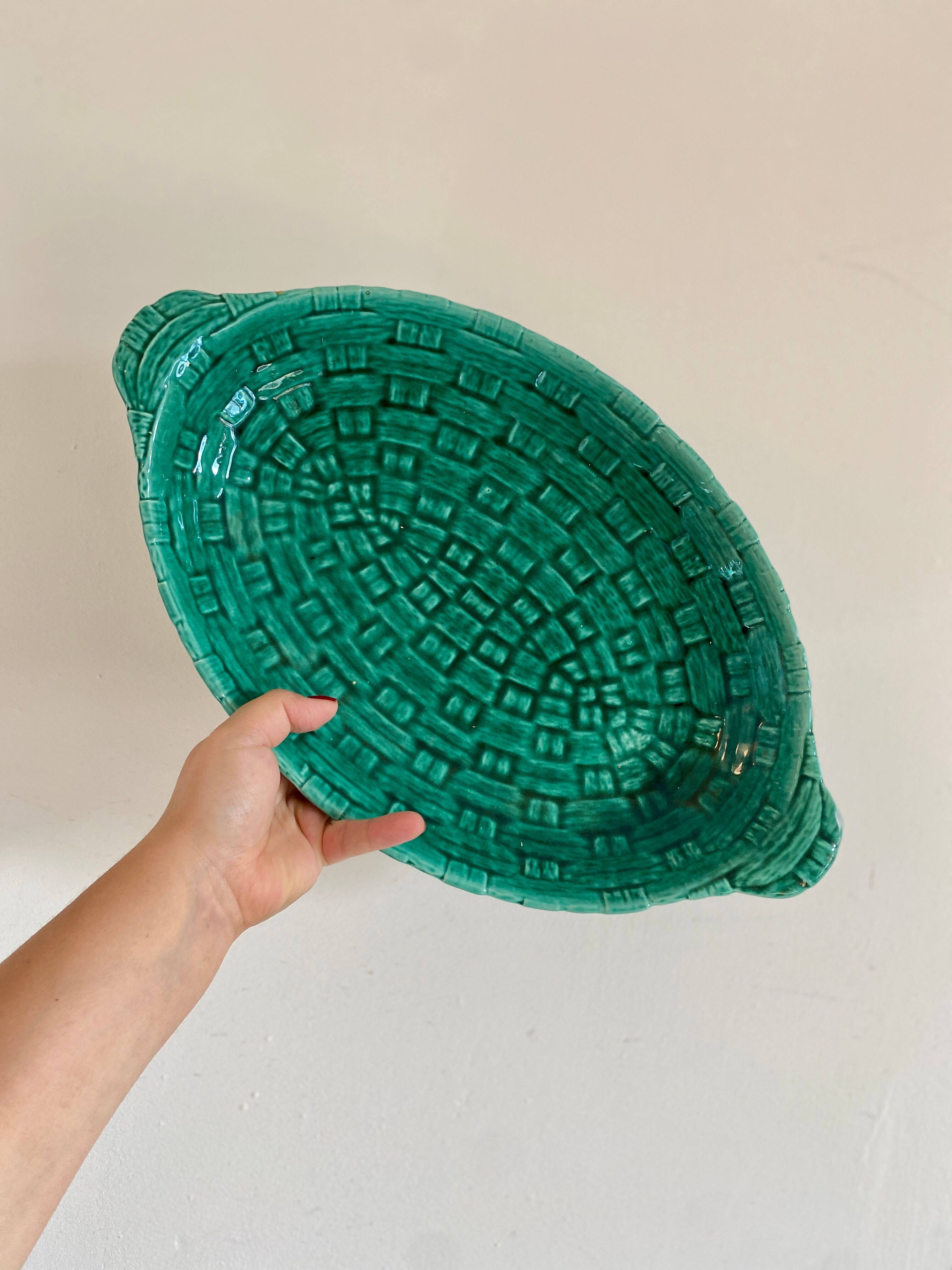 Vintage ceramic dish Digoin