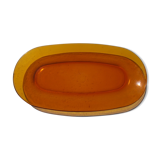 Plat ovale en verre Duralex