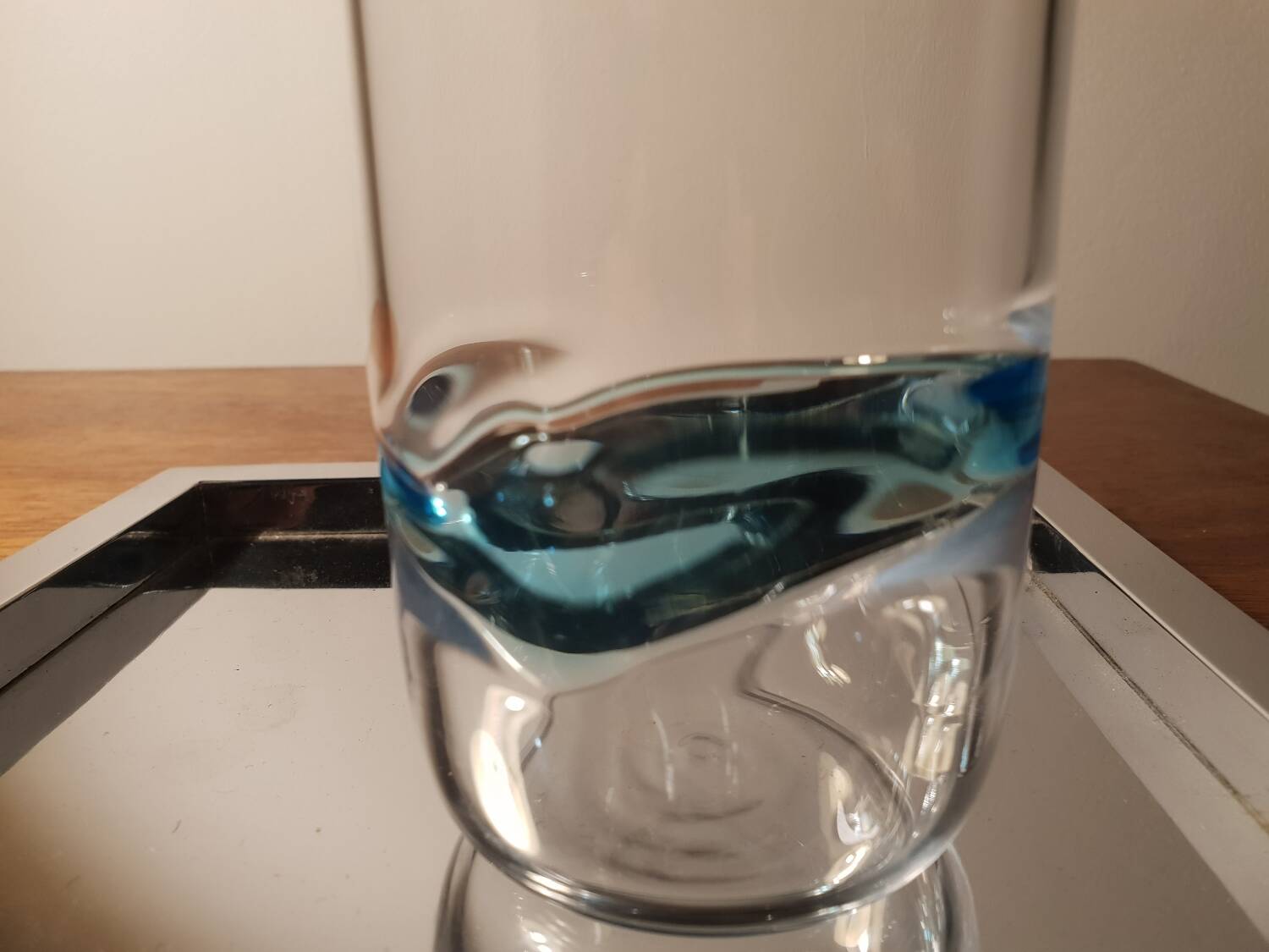Series of 6 Scandinavian glasses 1970