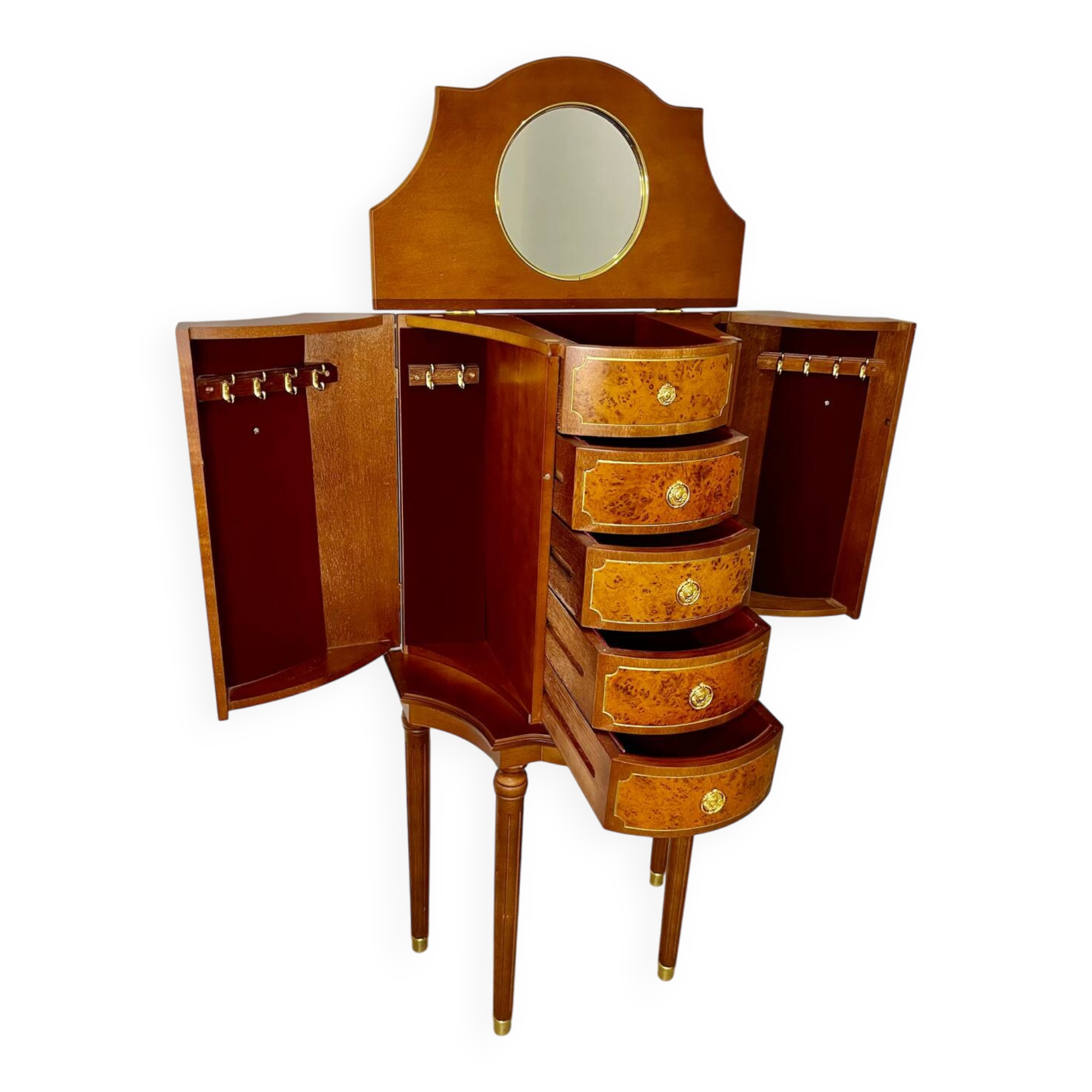 Meuble à bijoux Franklin Mint – Collection Fabergé – Complet – Très bo