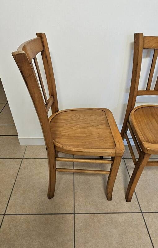 Vintage Luterma bistro chair pair – mid 20th century (1950s-60s)