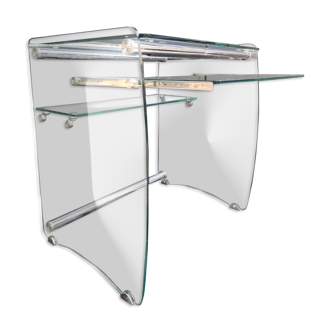 Italian design glass desk