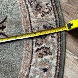 Tapis rond ancien