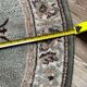 Antique round rug