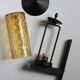 Metal and blown glass sconce from the 1950s