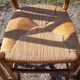 6 straw chairs