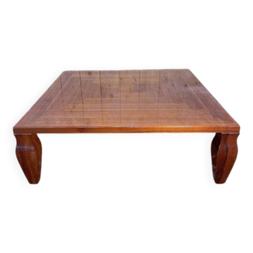 Table basse en merisier léon krier pour giorgetti