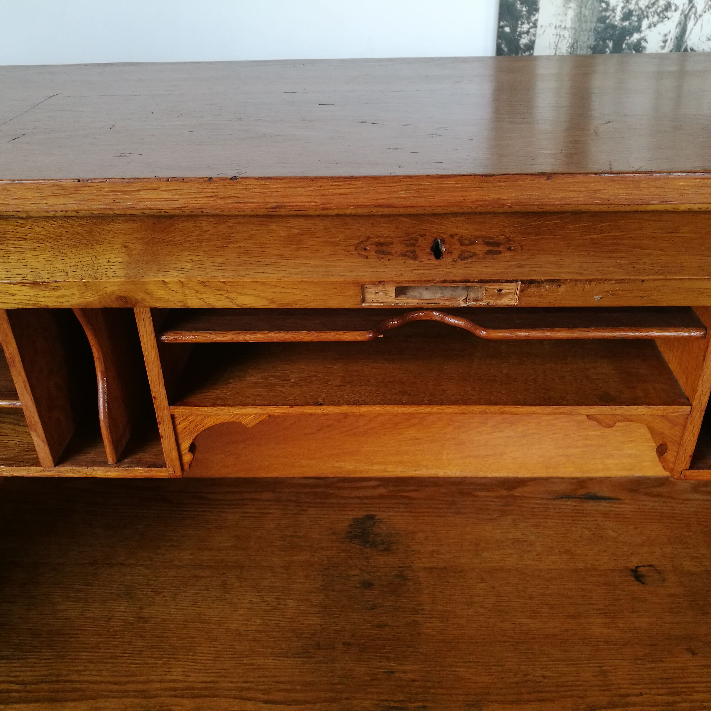 American office, oak