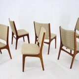 1960s Johannes Andersen Dining Chairs, set of 6, Denmark