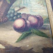 Still life, oil on canvas, framed