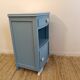 Table de chevet bleue vintage enfant