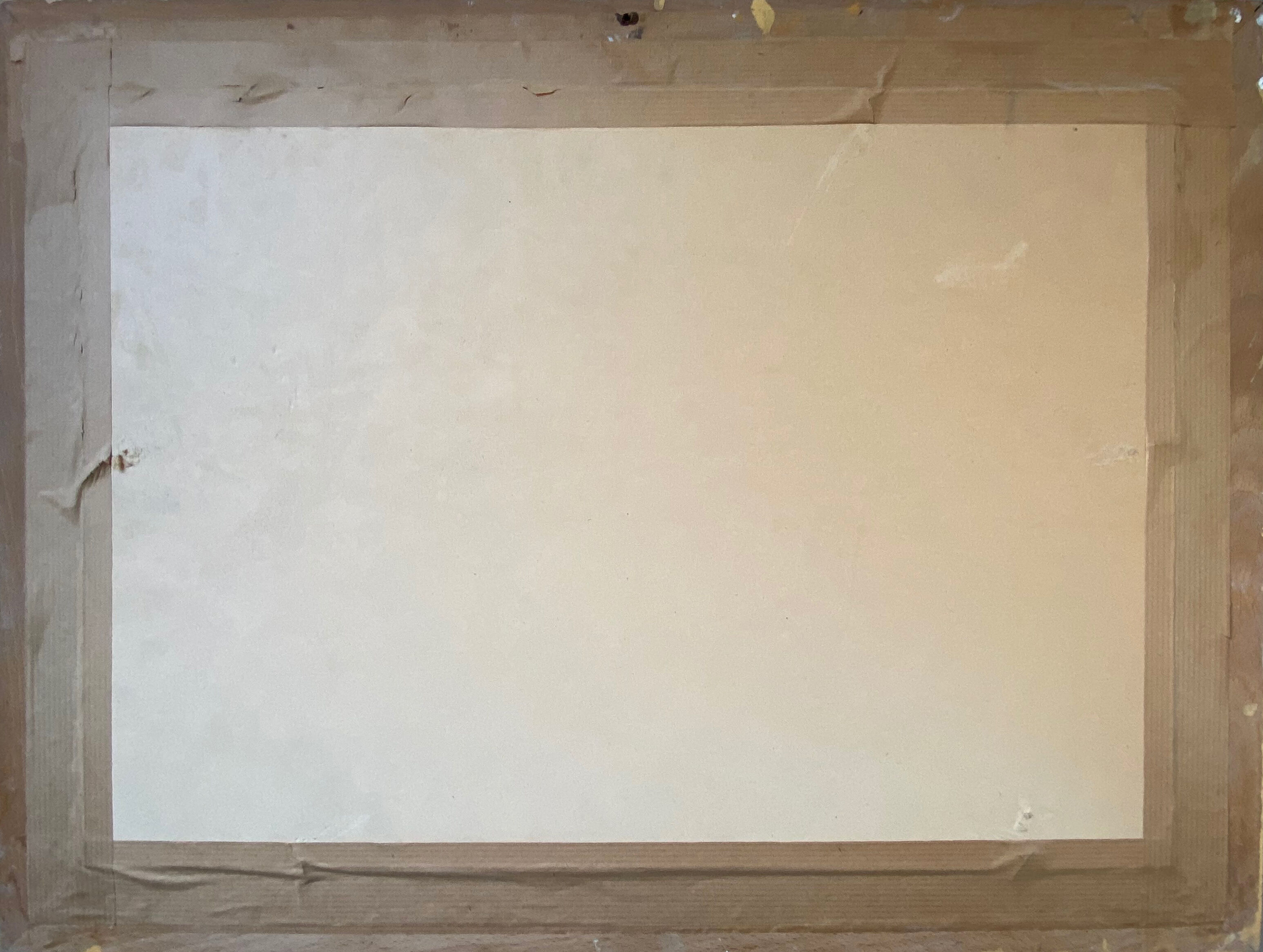 Painting litho Georges Fouillé (1909-1994) three-masted boat marine