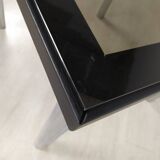 Vintage chrome square table