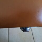 Heater and its vintage footrest rock bobois