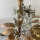 Pair of Lamps Attributed to Hans Kogl Vintage 1970 Hollywood Regency Wisteria
