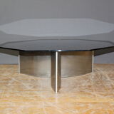 Coffee Table Rosette By Kim Moltzer And Jean Paul Barray Circa 1965