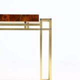 Console Table attributed to Romeo Réga in Brass, 1970s