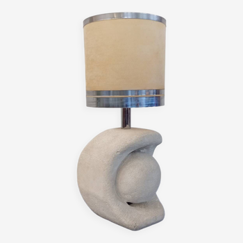Natural stone lamp from the 70s Albert Tormos