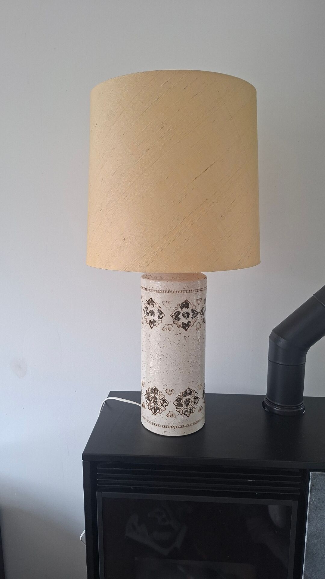 Ceramic lamp by Aldo Londi for Bitossi