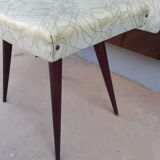 Dressing table or vintage entrance furniture with its 1960s seat