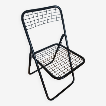 Chaise Pliante Ted Net en Métal par Niels Gammelgaard pour Ikea