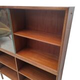 Mid century highboard display cabinet