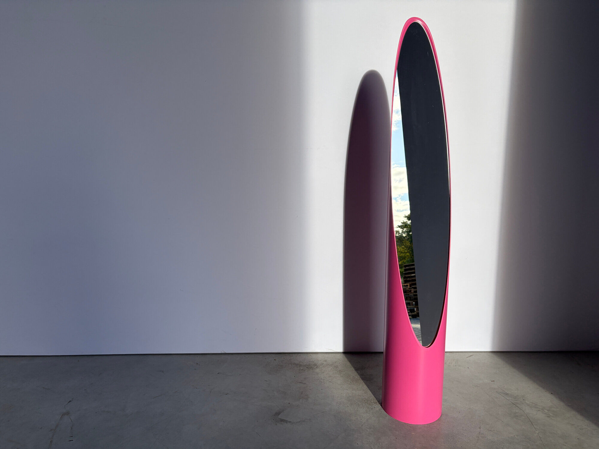 Unghia mirror by Rodolfo Bonetto, Italy 1970s