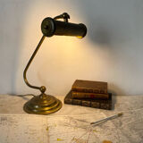Notary lamp, brass piano lamp