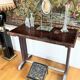 Art Deco hairdresser footrest pair