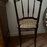 Louis XVI style mahogany chair