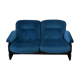 Reupholstered space age 2 seater sofa, 1960s