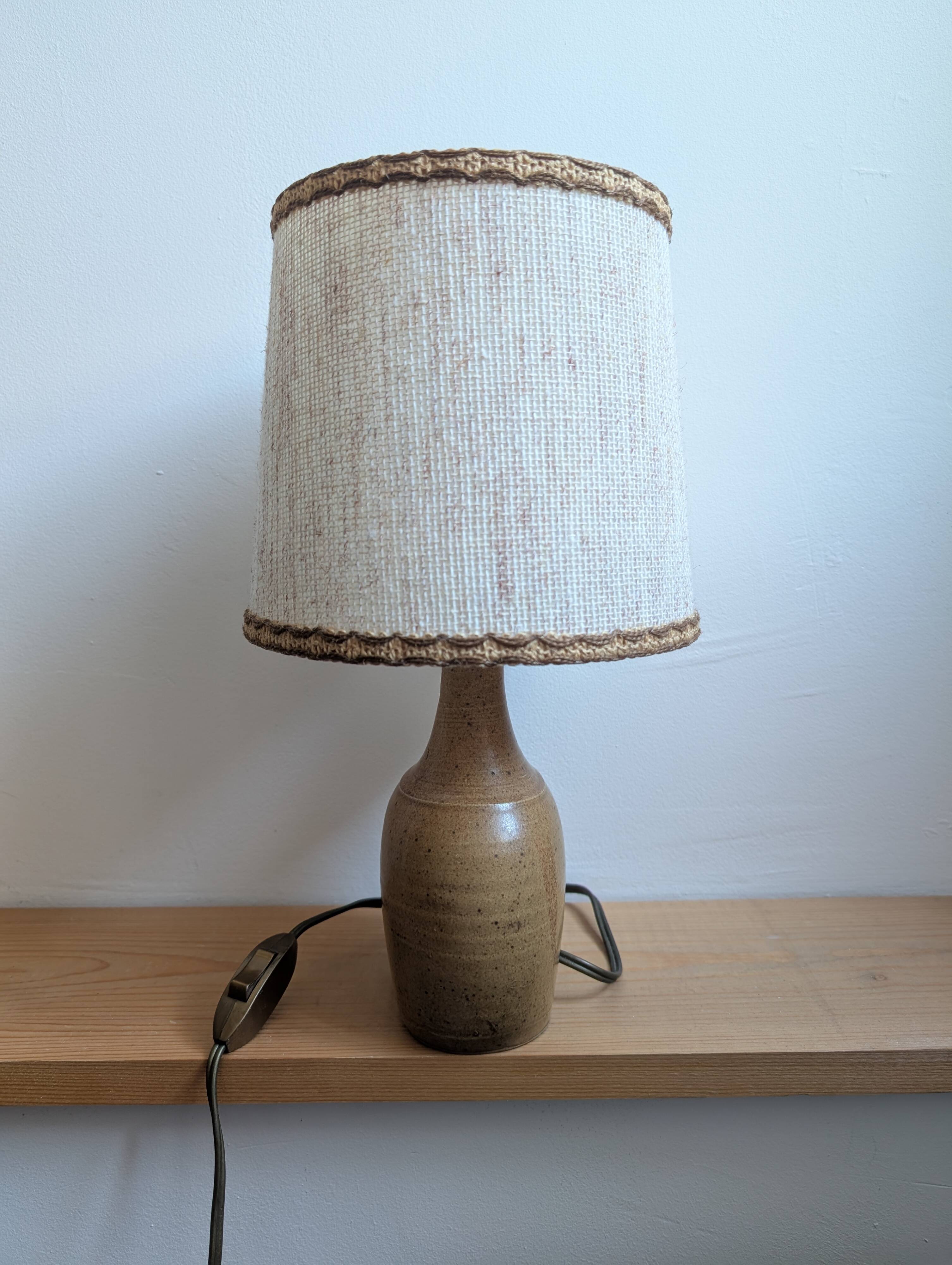 Lampe en céramique