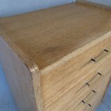 Vintage oak chiffonier from the 1950s