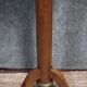 Empire period pedestal table in solid wood and gilt bronze