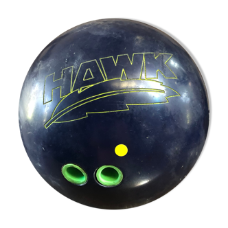 Old hawk amf bowling ball eagle head design made in usa vintage