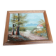 Hand-painted landscape painting