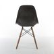 Chaise d'appoint noire Eames DSW originale vintage Herman Miller