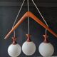 French chandelier Rispal, model 102-39