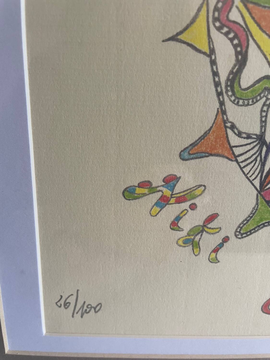 Lithograph Niki de Saint Phalle