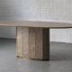Table à manger en granit, France, années 1970