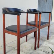 Pair of Scandinavian designer armchairs - 1970s