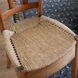 Ancienne chaise paillée