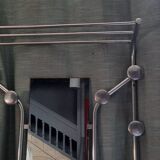 Aluminum floor coat rack