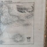 table old map Guadeloupe