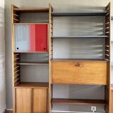 Ladderax modular bookcase by Robert Heal