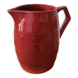 Glazed porcelain pitcher