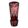 Hand-cut crystal vase, Bohemian or Polish - Vintage - Ruby/Cranberry